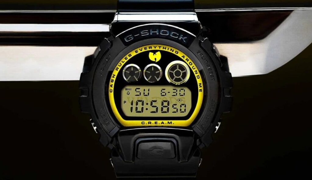ساعة Wu-Tang Clan G-Shock النادرة جدًا بسعر 280 دولار
