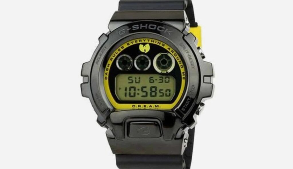 ساعة Wu-Tang Clan G-Shock النادرة جدًا بسعر 280 دولار 1